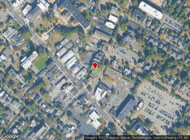  12 Elm St, Morristown, NJ Parcel Map