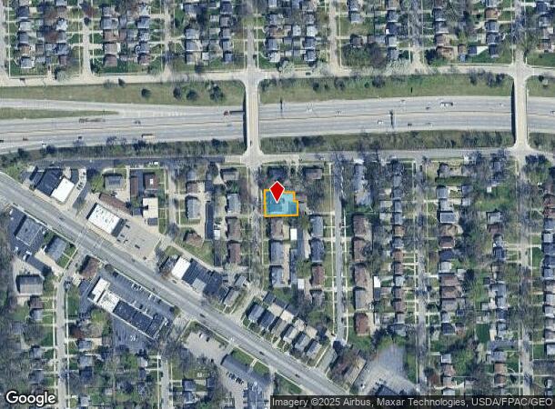  3542 Bowen Rd, Toledo, OH Parcel Map