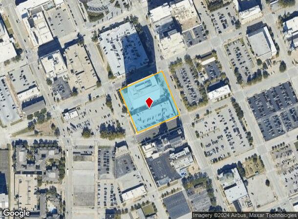  110 W 7Th St, Tulsa, OK Parcel Map