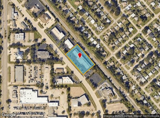  729 S Apollo Blvd, Melbourne, FL Parcel Map