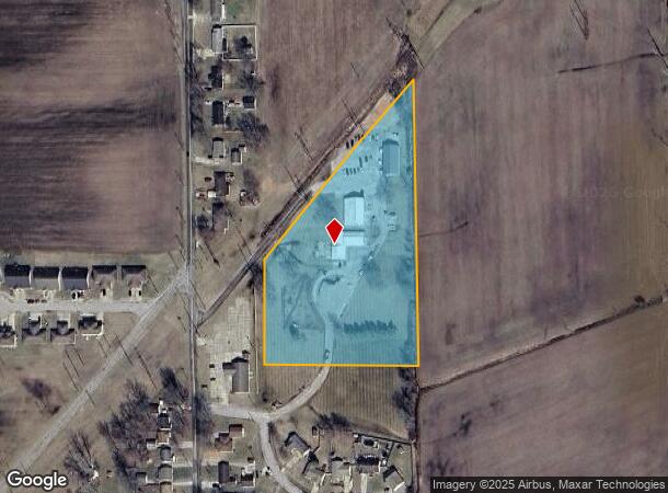  1112 N Obrien St, Seymour, IN Parcel Map