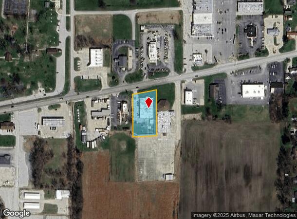  1501 A St Ne, Linton, IN Parcel Map