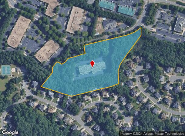  4625 Alexander Dr, Alpharetta, GA Parcel Map