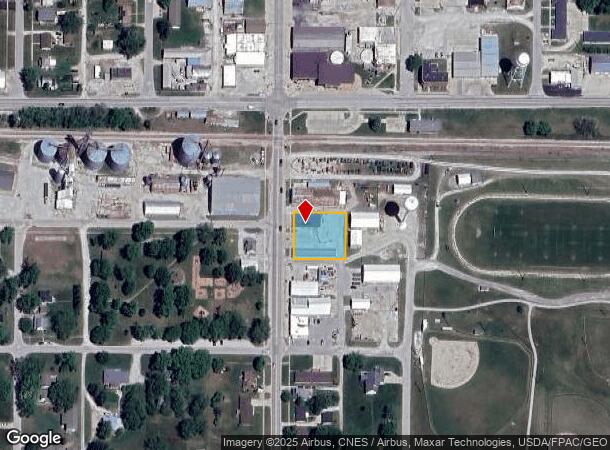  123 S Division St, Stuart, IA Parcel Map