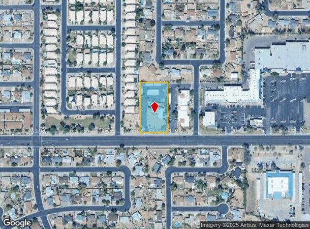  2610 E University Dr, Mesa, AZ Parcel Map