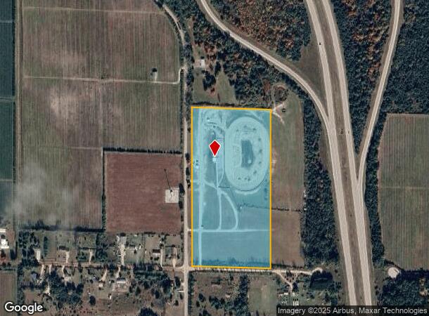  7834 S 72Nd Ave, Rothbury, MI Parcel Map