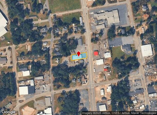  1206 S Murray Ave, Anderson, SC Parcel Map