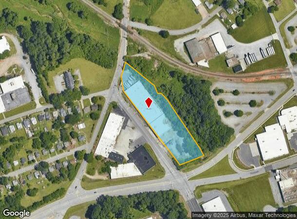  1415 S Elm St, High Point, NC Parcel Map