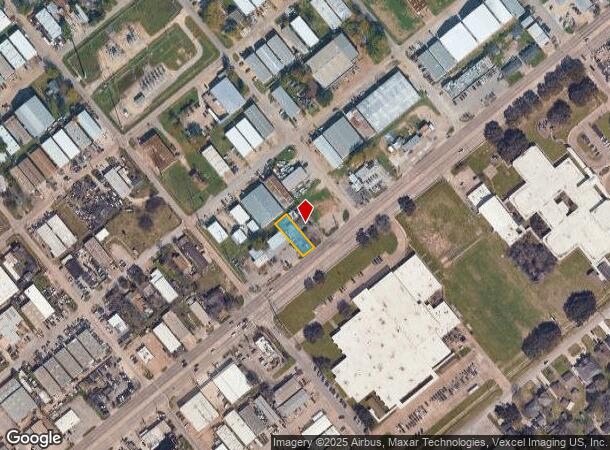  1107 College Ave, South Houston, TX Parcel Map