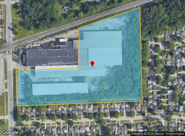  7925 Beech Daly Rd, Taylor, MI Parcel Map