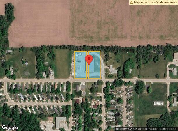  2405 Hawthorne Ave, Crete, NE Parcel Map