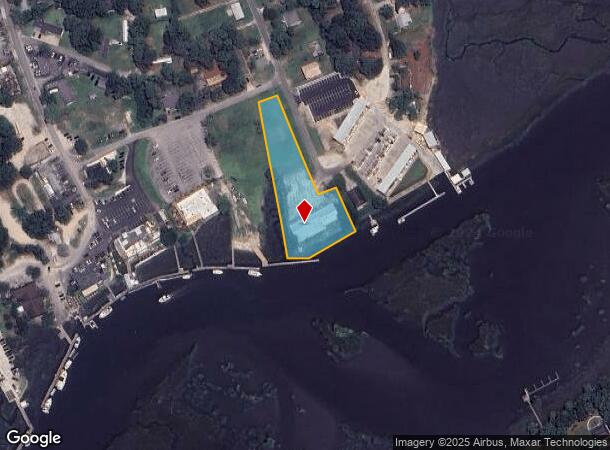  1224 Riverview Dr, Calabash, NC Parcel Map