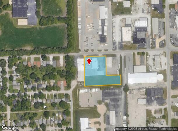 2015 E Olive St, Decatur, IL Parcel Map