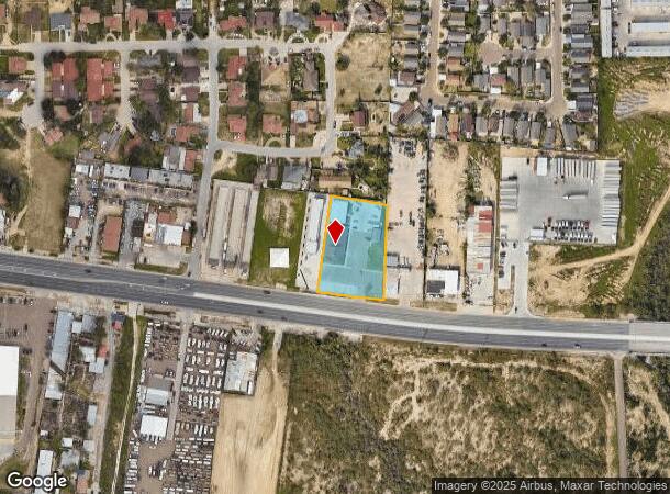  4402 E Saunders St, Laredo, TX Parcel Map
