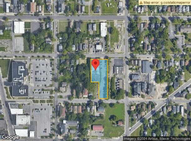  1035 Cleveland Ave, Niagara Falls, NY Parcel Map