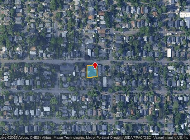  3610 Se Harrison St, Portland, OR Parcel Map