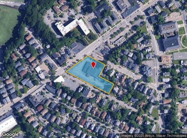  1013 Main St, Worcester, MA Parcel Map