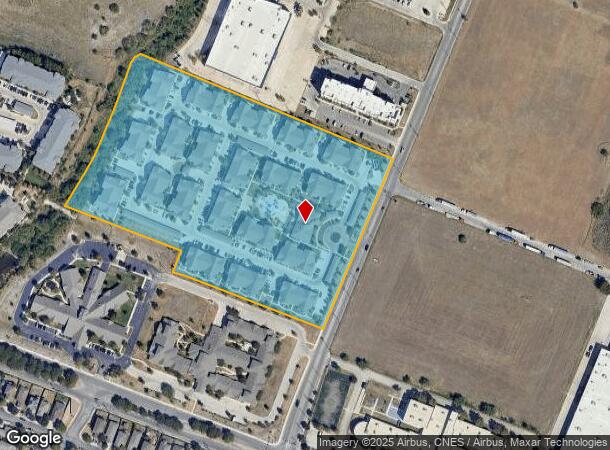 1639 Cable Ranch Rd, San Antonio, TX Parcel Map