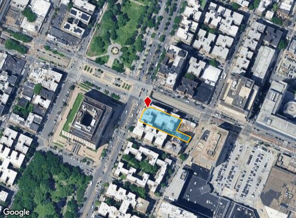 888 Grand Concourse, Bronx, NY Parcel Map