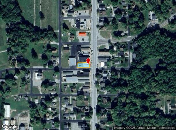 713 Michigan Rd, Burlington, IN Parcel Map