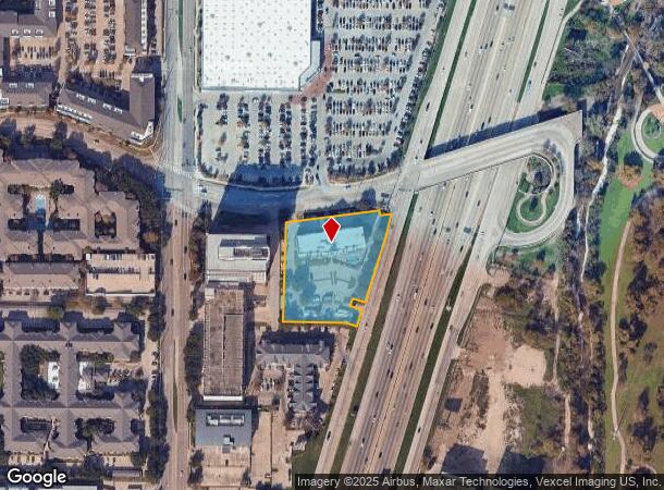  12411 N Central Expy, Dallas, TX Parcel Map