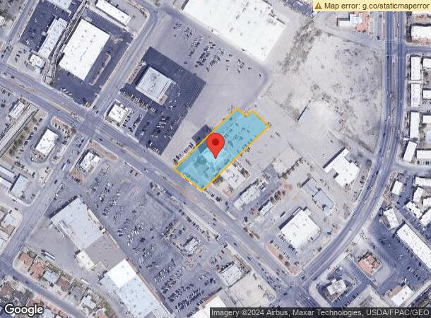  6006 N Mesa St, El Paso, TX Parcel Map