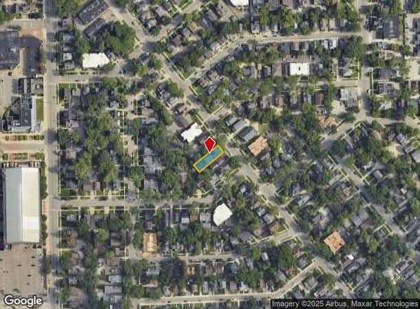  906 Packard St, Ann Arbor, MI Parcel Map