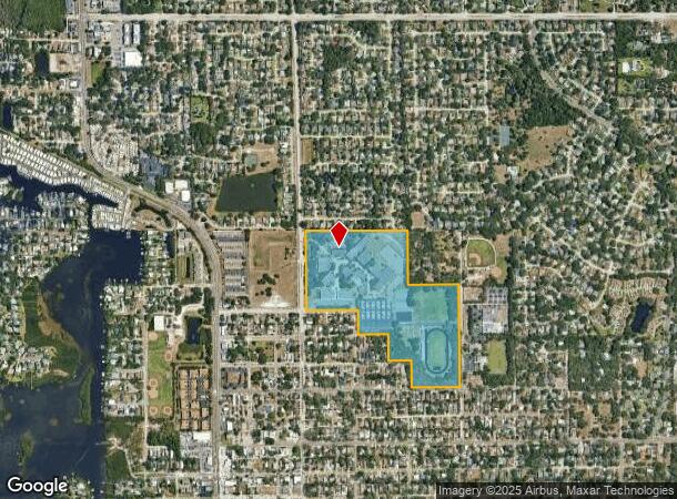  1900 Omaha St, Palm Harbor, FL Parcel Map