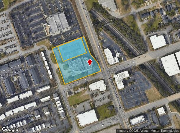 1600 Williams St, Columbia, SC Parcel Map