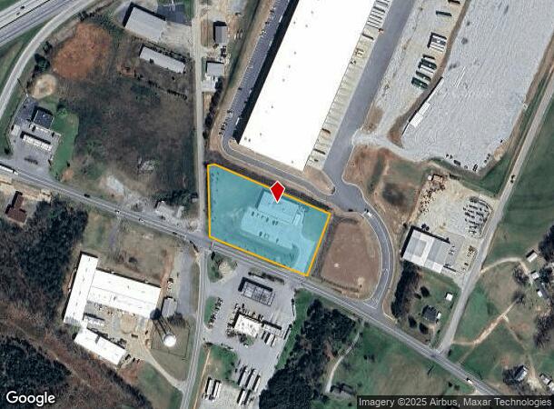  1640 Easley Hwy, Pelzer, SC Parcel Map