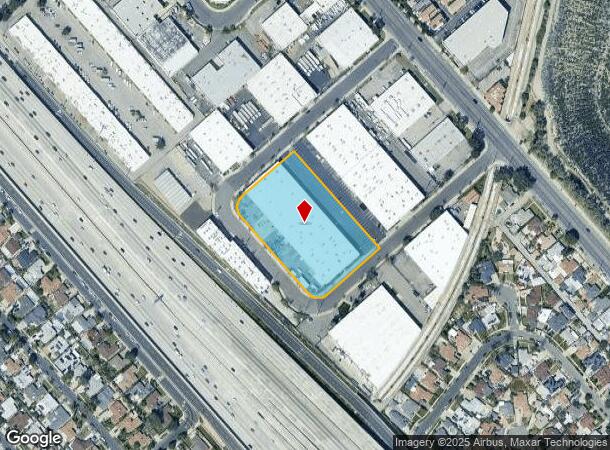 12822 Rangoon St, Arleta, CA Parcel Map