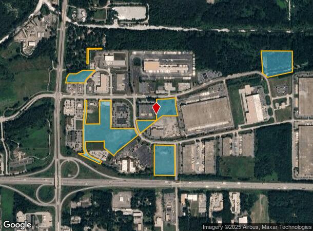  1680 Jensen Dr, Portage, IN Parcel Map