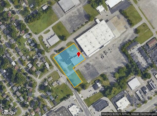  1418 Blackiston Mill Rd, Clarksville, IN Parcel Map