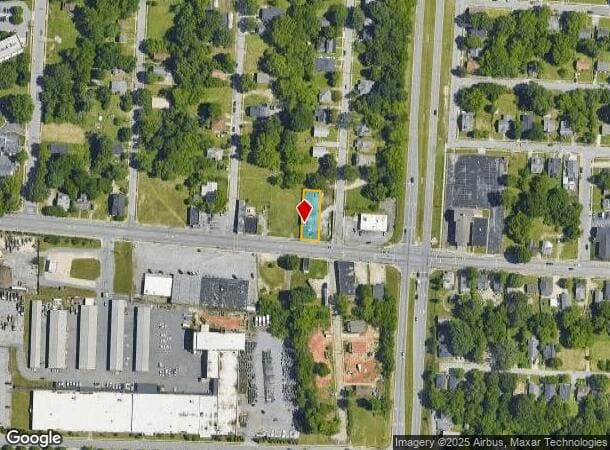  1019 E Green Dr, High Point, NC Parcel Map