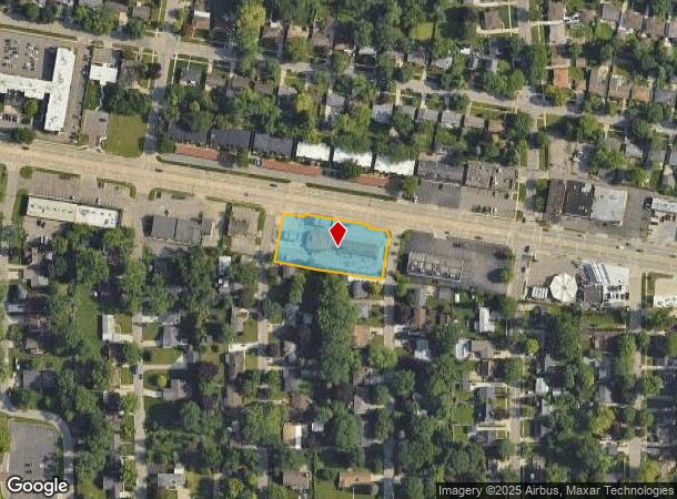  1645 Washtenaw Rd, Ypsilanti, MI Parcel Map
