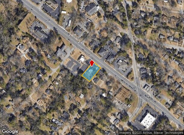  4020 Vineville Ave, Macon, GA Parcel Map