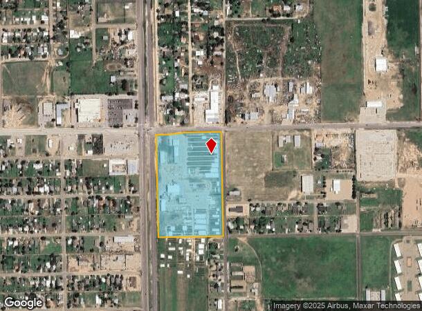  327 W 24Th St, Plainview, TX Parcel Map