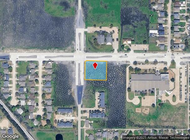  3299 Chiesa Rd, Rowlett, TX Parcel Map