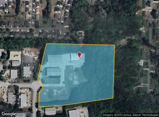  6727 Oak Ridge Commerce Way, Austell, GA Parcel Map