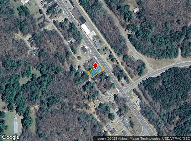 7197 Bradley St, Lake Tomahawk, WI Parcel Map