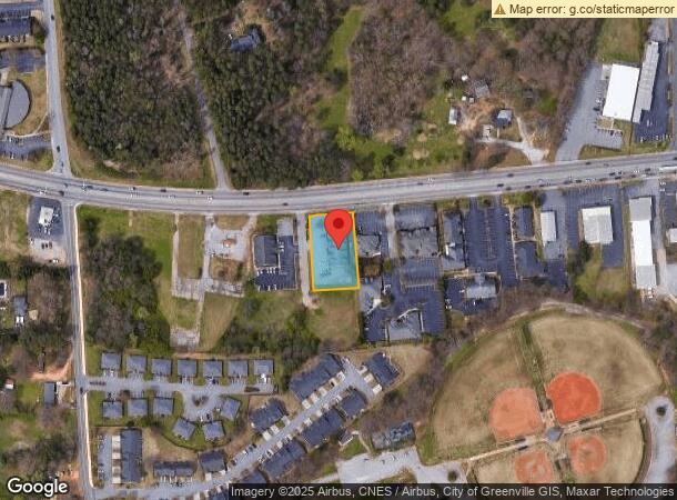  535 W Butler Rd, Greenville, SC Parcel Map