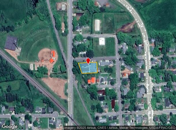 105 E Elm St, Spencer, WI Parcel Map