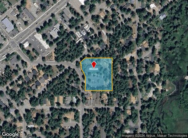  1061 3Rd St, South Lake Tahoe, CA Parcel Map