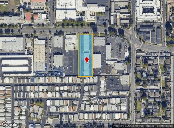 1534 E Chestnut Ave, Santa Ana, CA Parcel Map