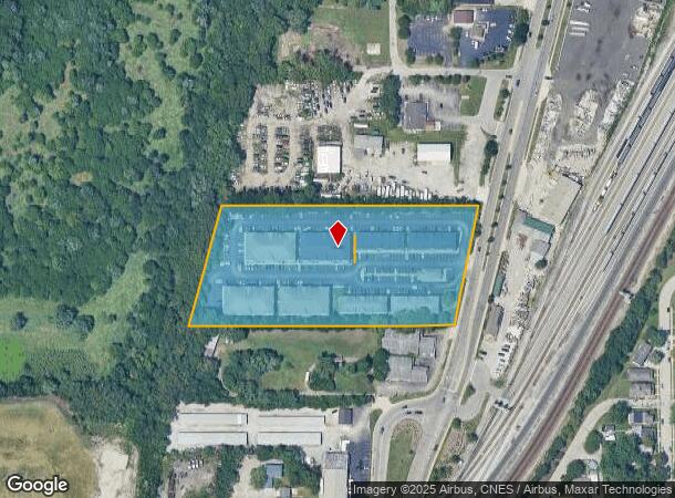 1724 N 9Th St, Lafayette, IN Parcel Map