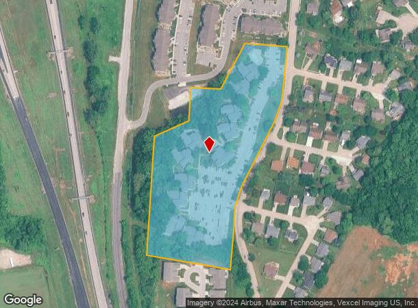  2601 Columbia Lakes Dr, Columbia, IL Parcel Map