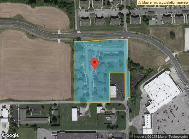  108 W Edgewater Dr, Greensburg, IN Parcel Map