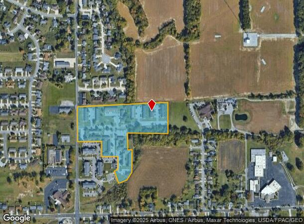  2370 N Cole St, Lima, OH Parcel Map