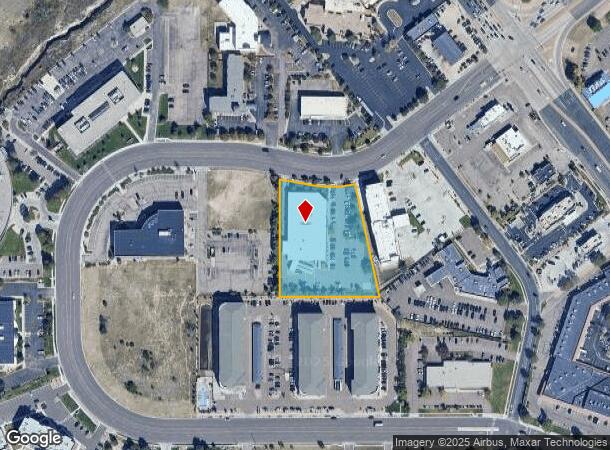 1070 Kelly Johnson Blvd, Colorado Springs, CO Parcel Map