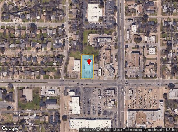 2445 W Illinois Ave, Dallas, TX Parcel Map